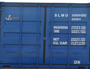 20 ft GP containers (2)